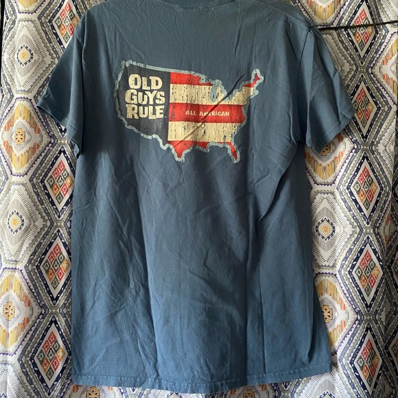old guys rule all american tshirt - Picture 4 of 6